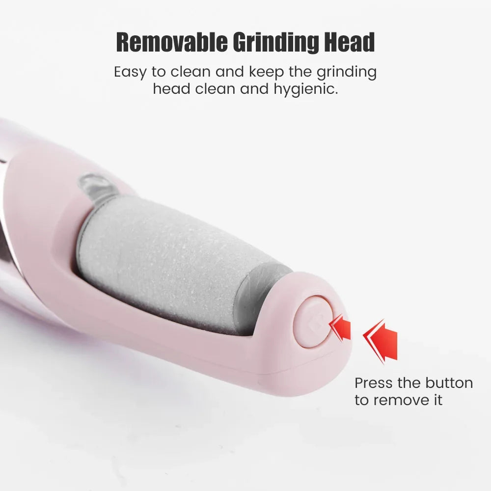 Electric Callus Remover + 1 FREE Anti-Cracking Foot Cream + 6 FREE Foot Care Guides Files