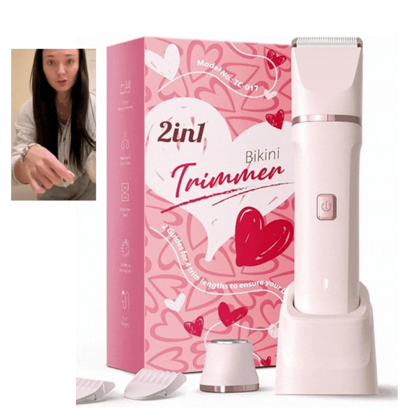 2 في 1 epilator و bikini القابلة لإعادة الشحن