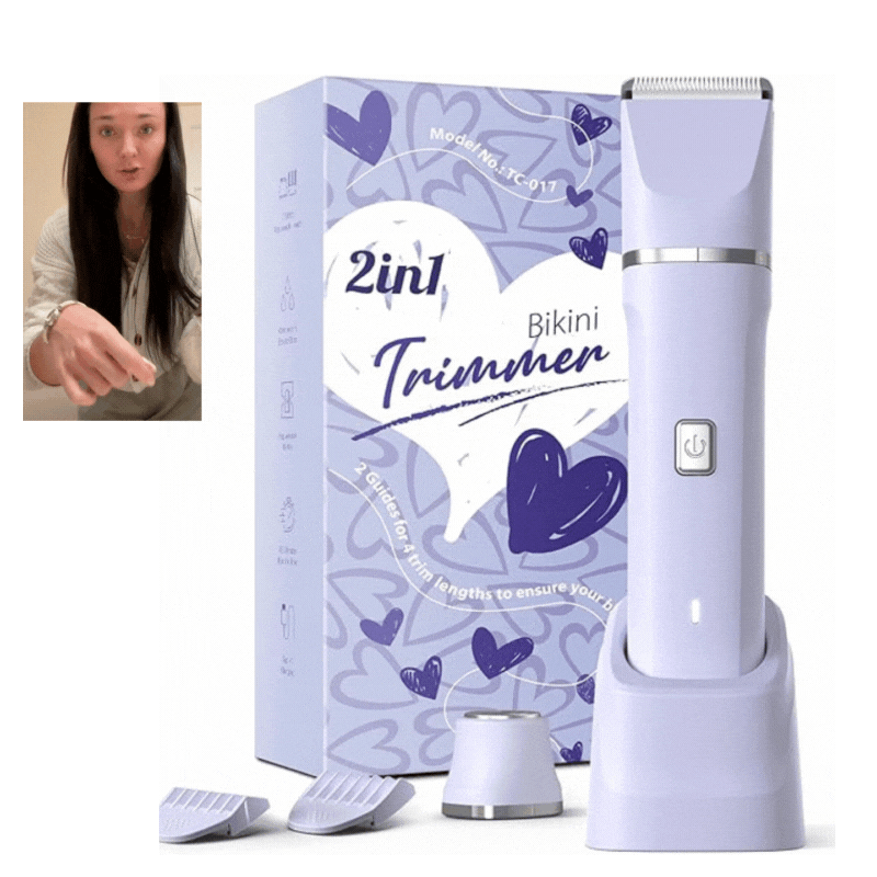 2 في 1 epilator و bikini القابلة لإعادة الشحن