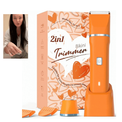 2 في 1 epilator و bikini القابلة لإعادة الشحن