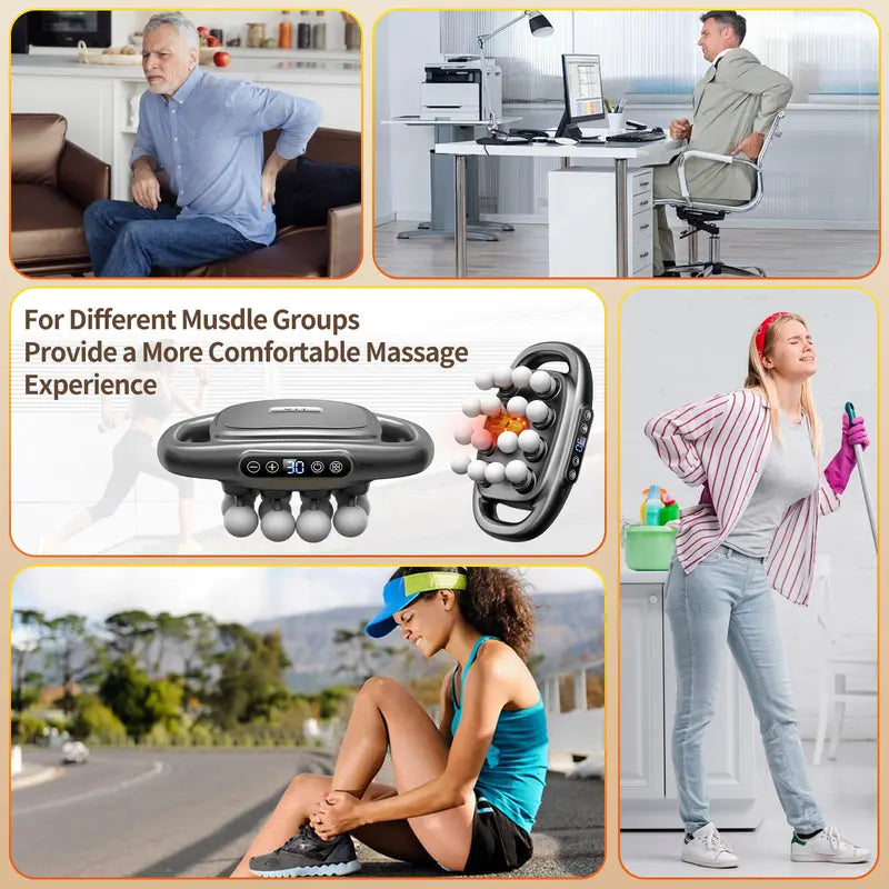 16 Head Massage Gun