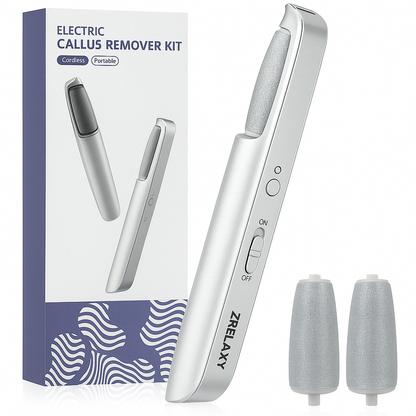 Electric Callus Remover + 1 FREE Anti-Cracking Foot Cream + 6 FREE Foot Care Guides Files