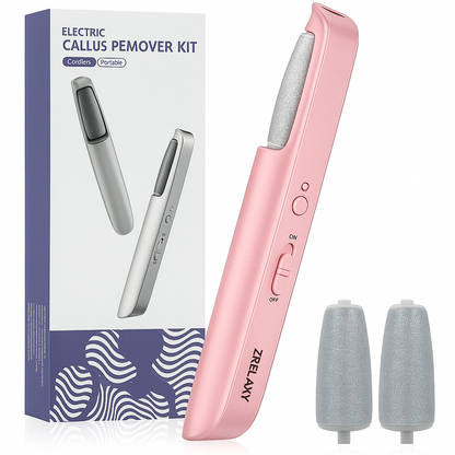 Electric Callus Remover + 1 FREE Anti-Cracking Foot Cream + 6 FREE Foot Care Guides Files