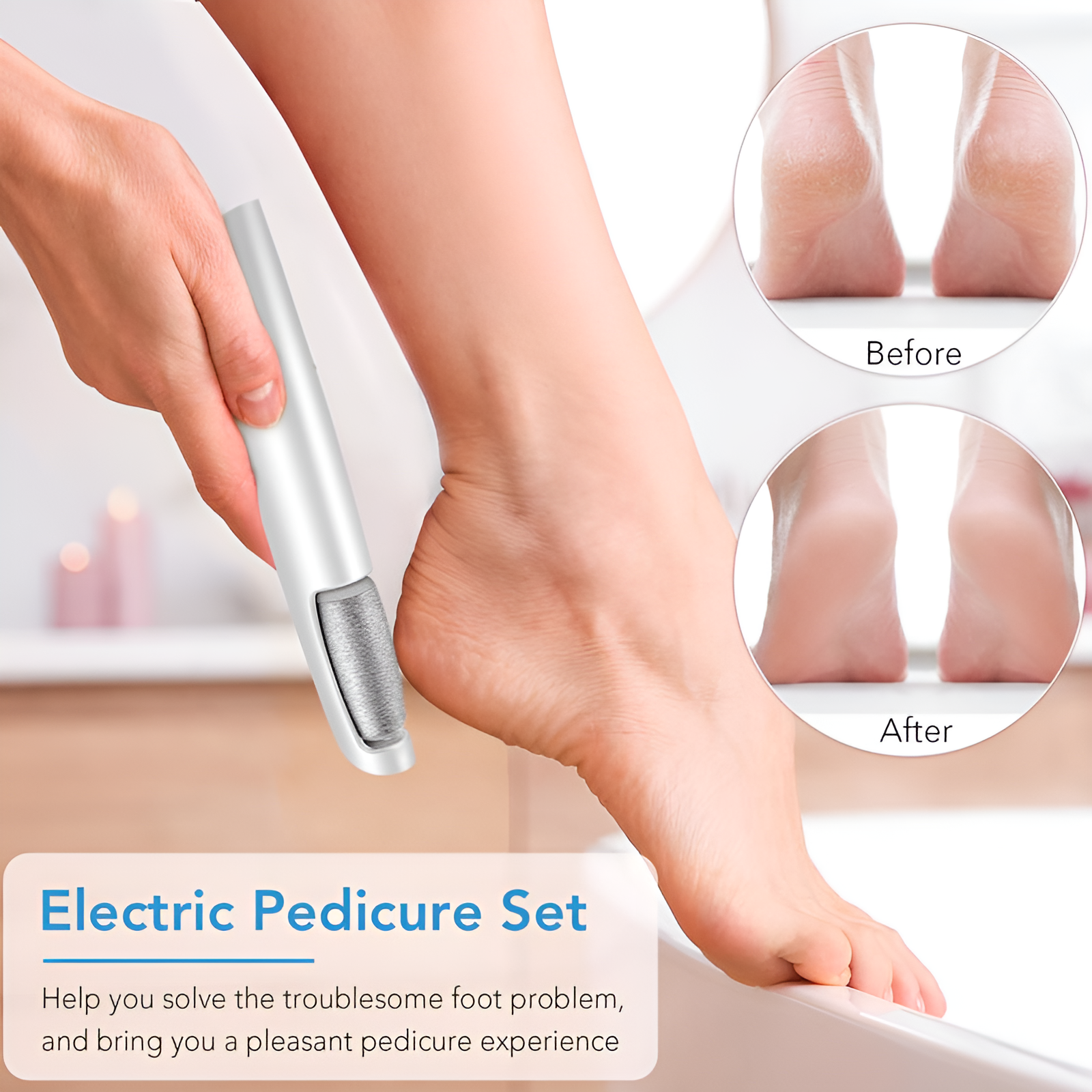 Unleash Your Confidence with Silky Soft Feet!