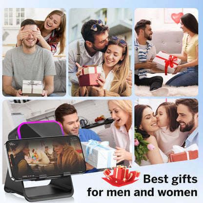 حامل مكبر الصوت التعريفي اللاسلكي