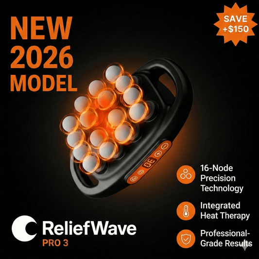 ZRELAXY ReliefWave Pro 3 - End Muscle Pain at Home— Without Pills & Costly Therapy